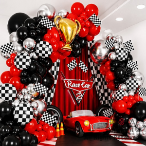 SET DE GLOBOS ARCO XL CARRERAS TROFEO (GY7874) 90 UNIDADES